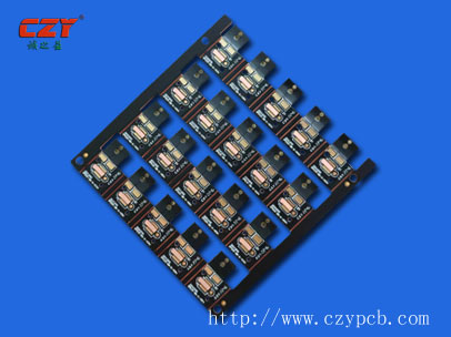 4層銅基軟硬結(jié)合板 4層銅基軟硬結(jié)合板